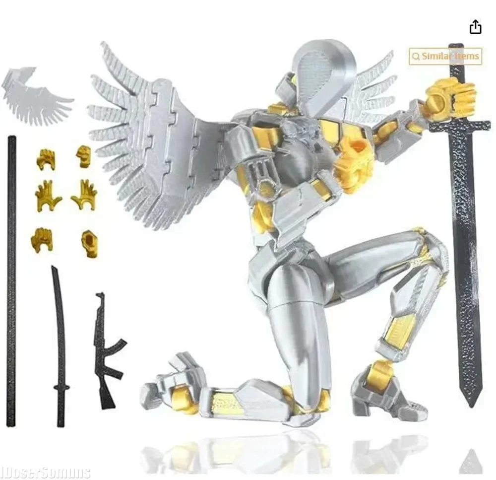3D Printing Robot - 3D Printed Toys Action Figures DIY