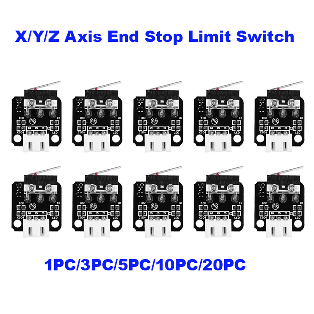 3D Printing X Axis - X/Y/Z Axis End Stop Limit Switch