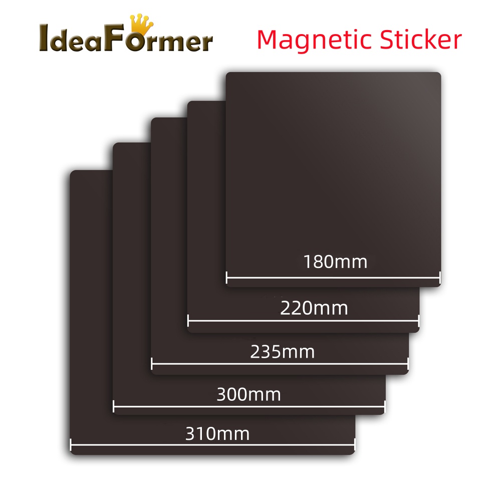 3D Printing Guide - Magnetic Base With 3M Adhersive 350/310/300/235/220/180mm