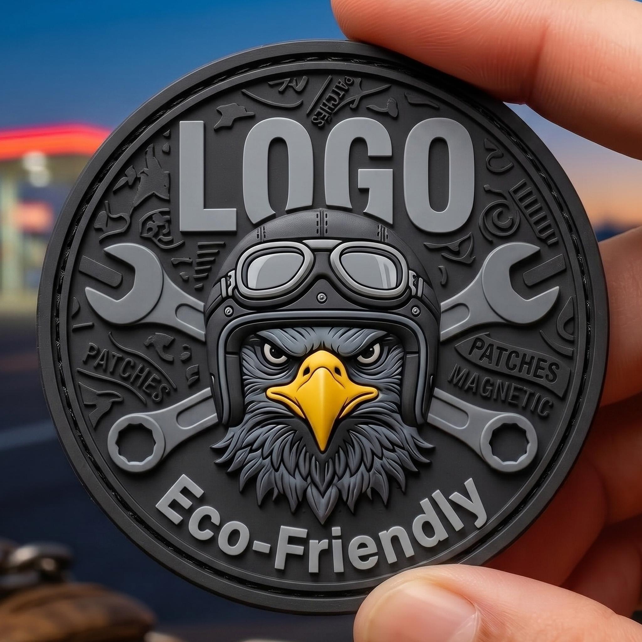 3D Printing Labubu - Custom Logo 3D PVC Rubber Label
