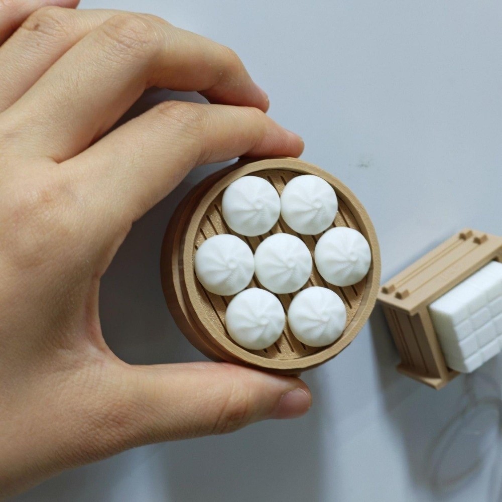 3D Printing Bun Dumpling Fridg - 3D Printing Labubu review and price