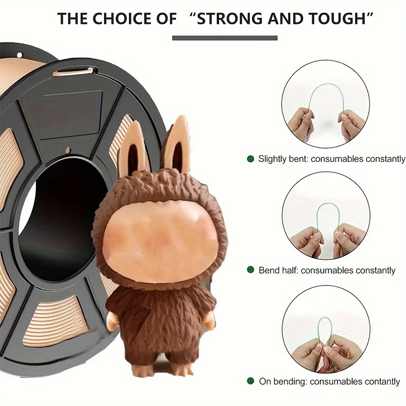 Skin Color PLA Filament 1.75Mm - 3D Printing Labubu review and price