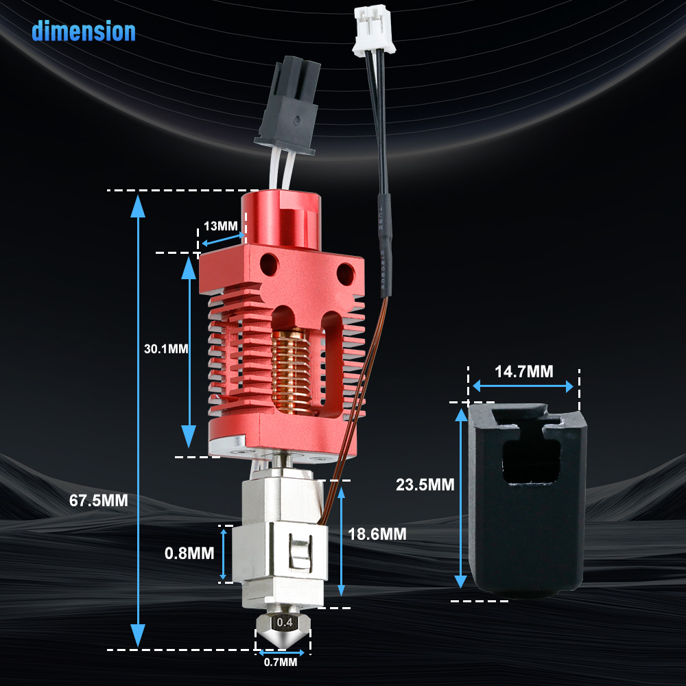 Hotend Kit For Creality Ender  - Ender 3 Upgrade Kit review and price