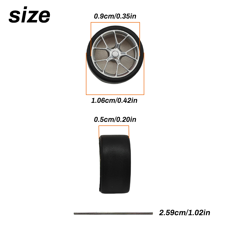 1:64 Scale Model Car Wheels Ri - 3D Printing Diecast Cars review and price
