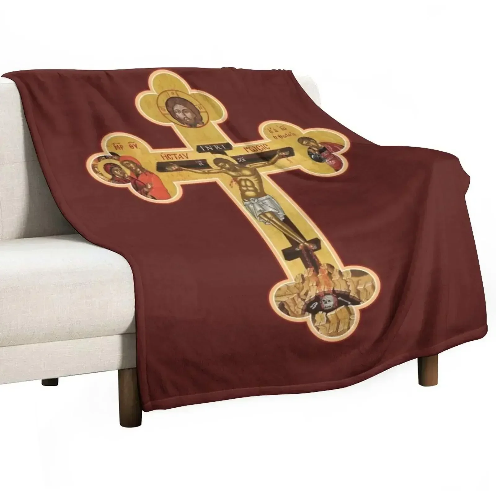 Orthodox Cross Icon Throw Blan - 3D Printing Icon review and price