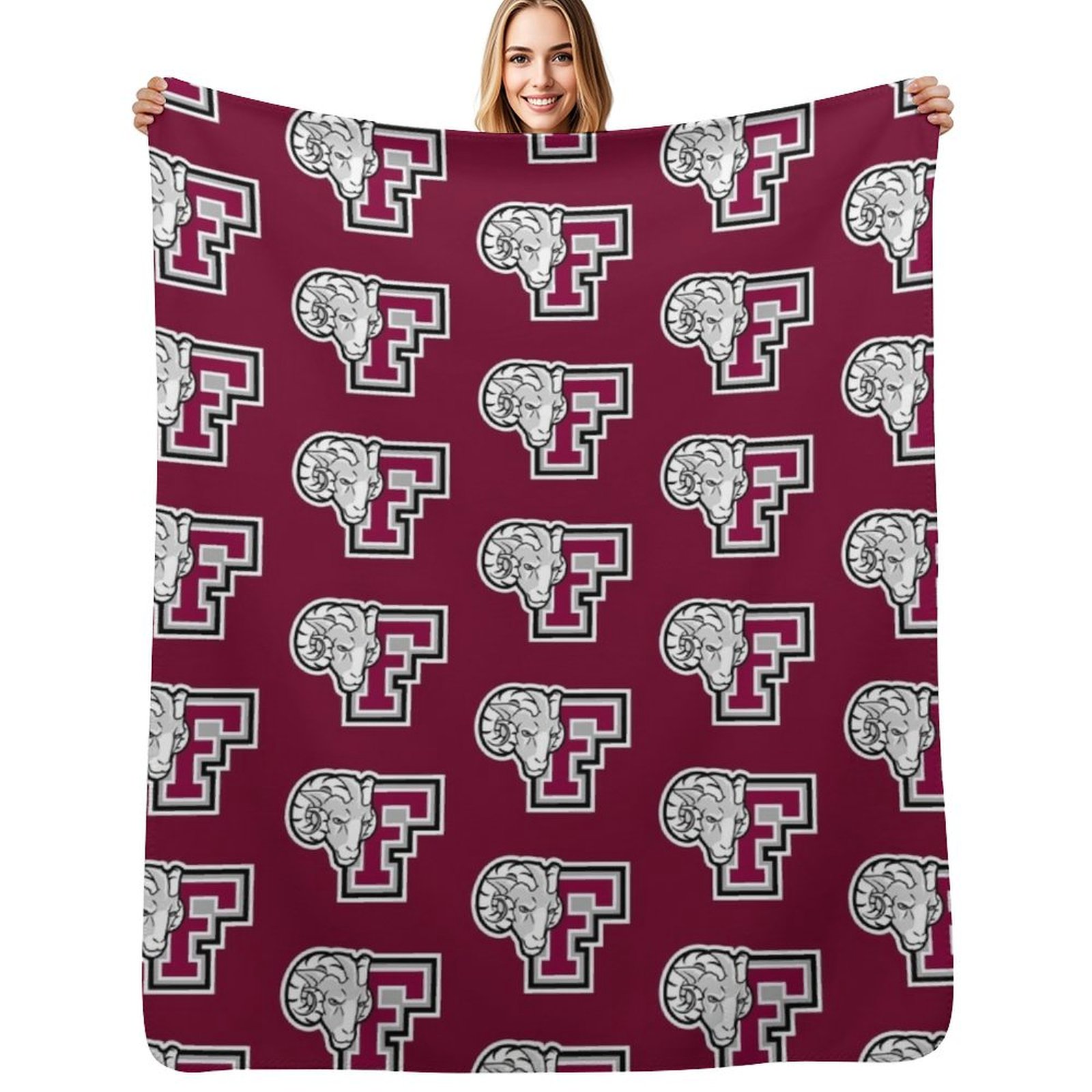 The Fordham Icon Throw Blanket - 3D Printing Icon review and price