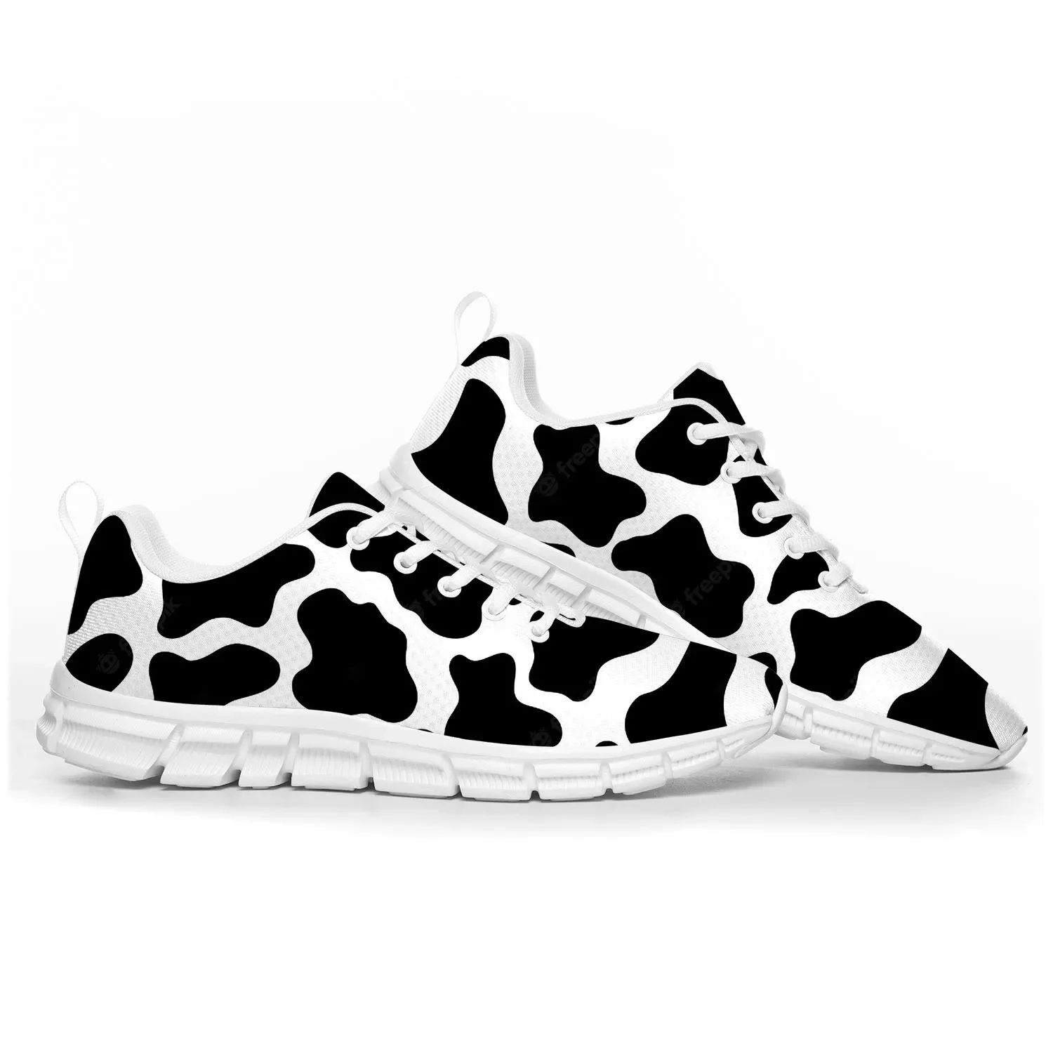 Cow Print 3D Pattern Sports Sh - 3D Printing Quality review and price