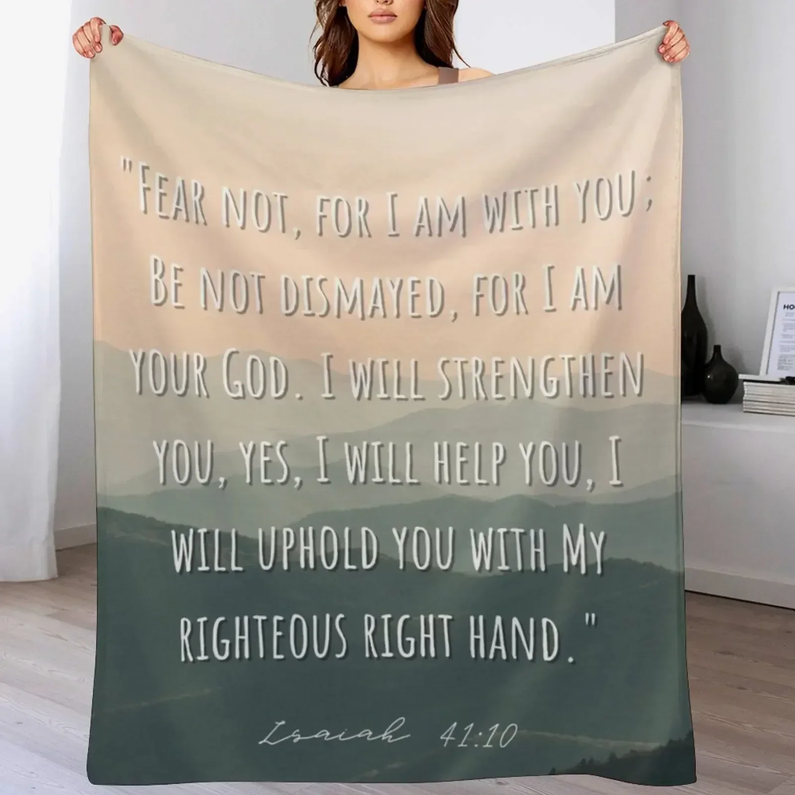 Christian Bible Verse Throw Bl - 3D Printing Verse review and price