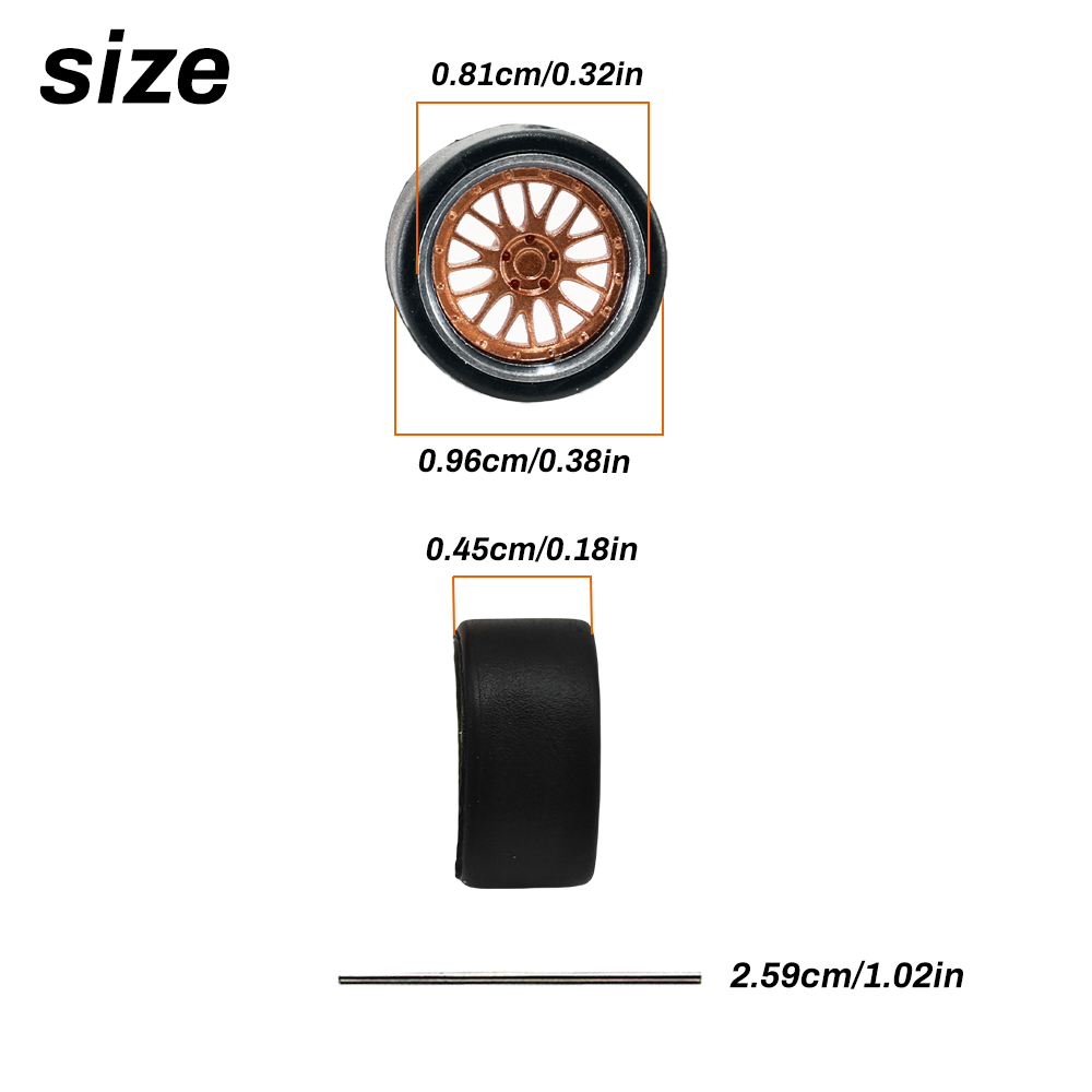 1:64 Scale Model Car Wheels Ri - 3D Printing Diecast Cars review and price