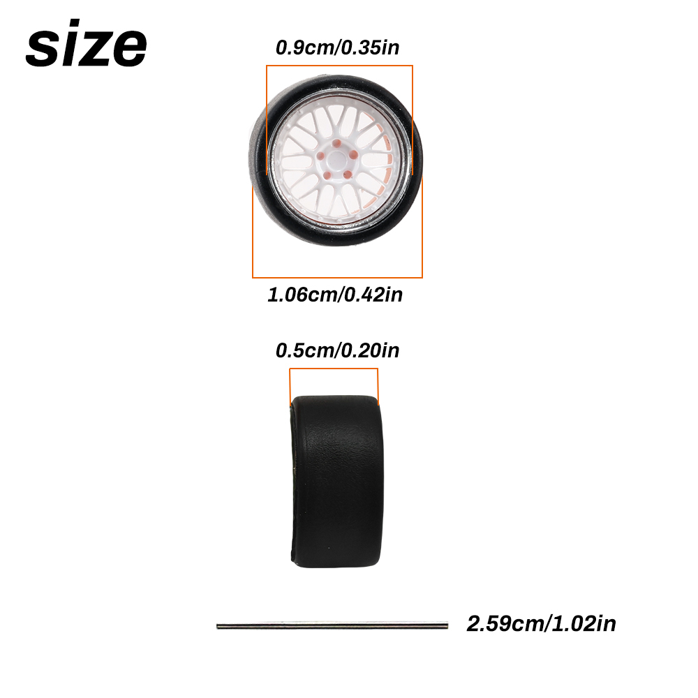1:64 Scale Model Car Wheels Ri - 3D Printing Diecast Cars review and price