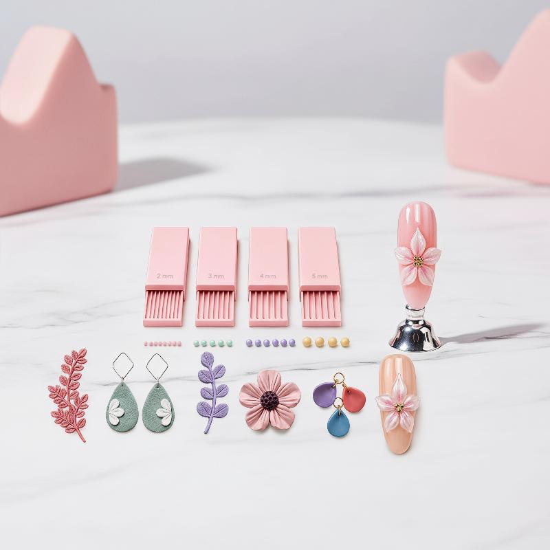 Nail Art Bead Roller 4PCS Set  - 3D Printing Use review and price