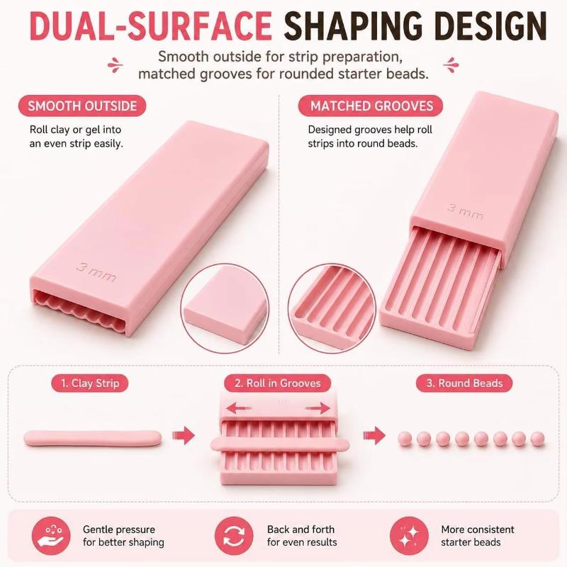 Nail Art Bead Roller 4PCS Set  - 3D Printing Use review and price
