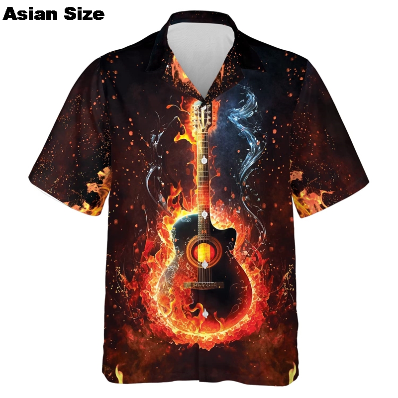 Shirts For Men Music Guitar Pr - 3D Printing Guitar review and price