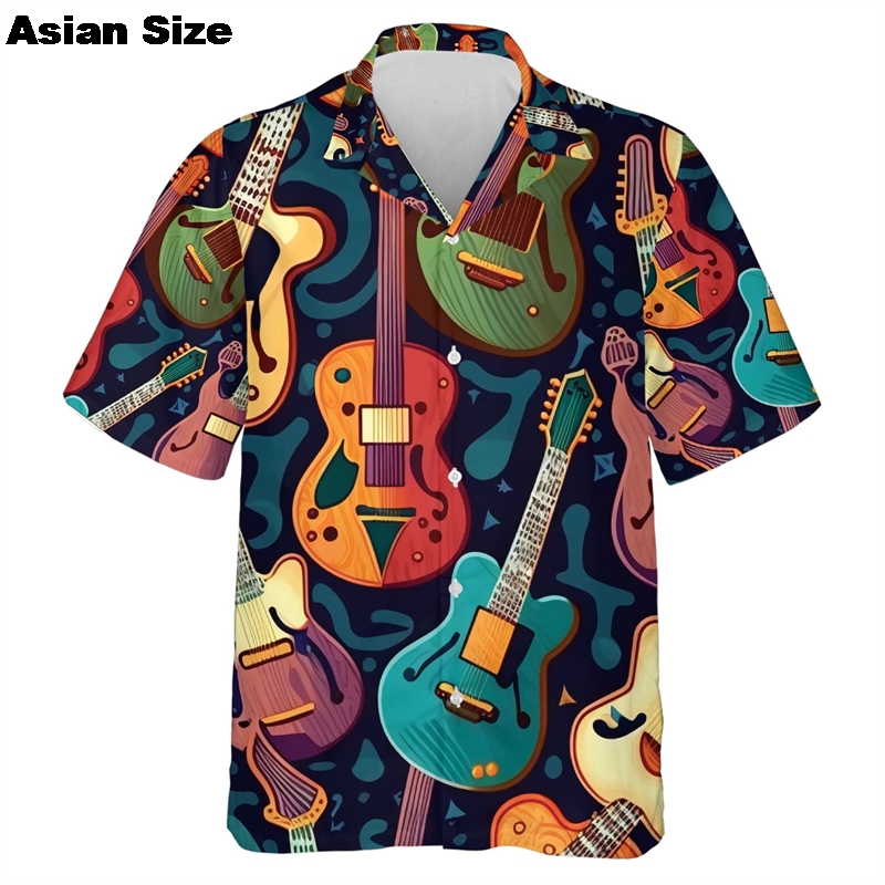 Shirts For Men Music Guitar Pr - 3D Printing Guitar review and price