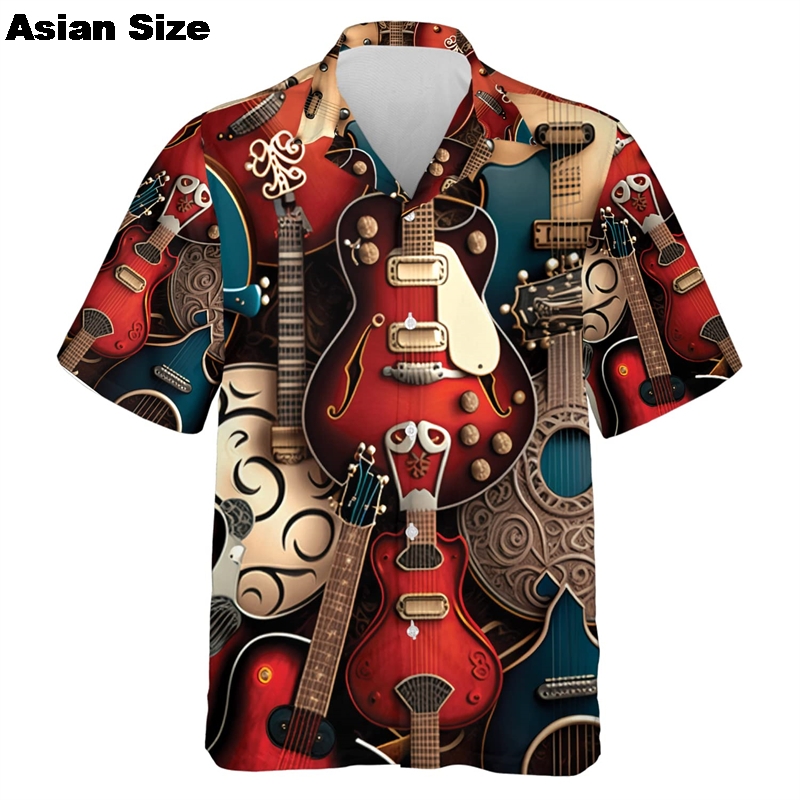 Shirts For Men Music Guitar Pr - 3D Printing Guitar review and price