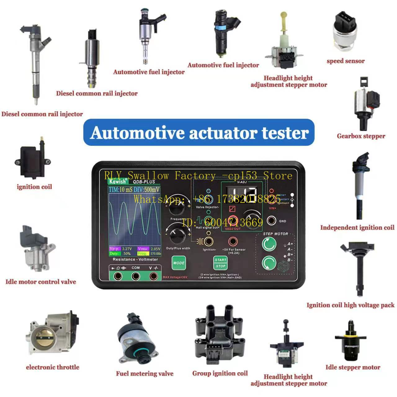 QDB-PLUS Mutilingual Auto Diag - Stepper Motor review and price