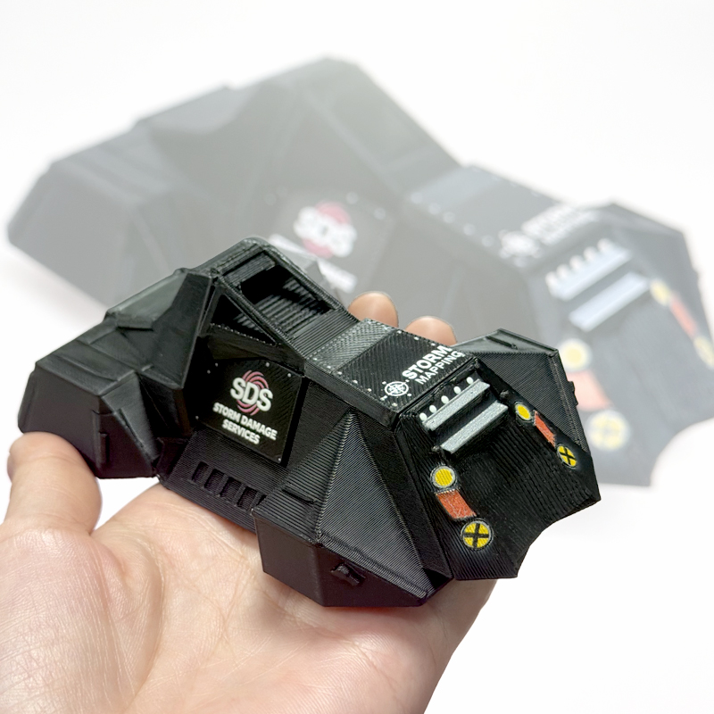 3D Printed Storm Chaser Vehicl - 3D Printing Diecast Cars review and price