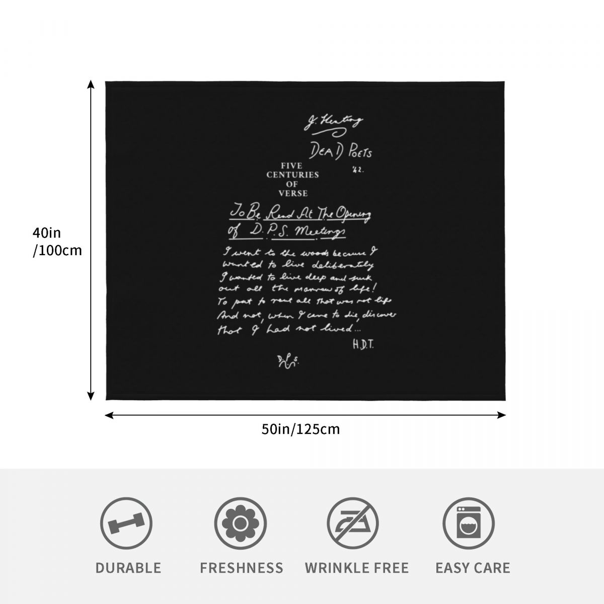 Dead Poets Society five centur - 3D Printing Verse review and price