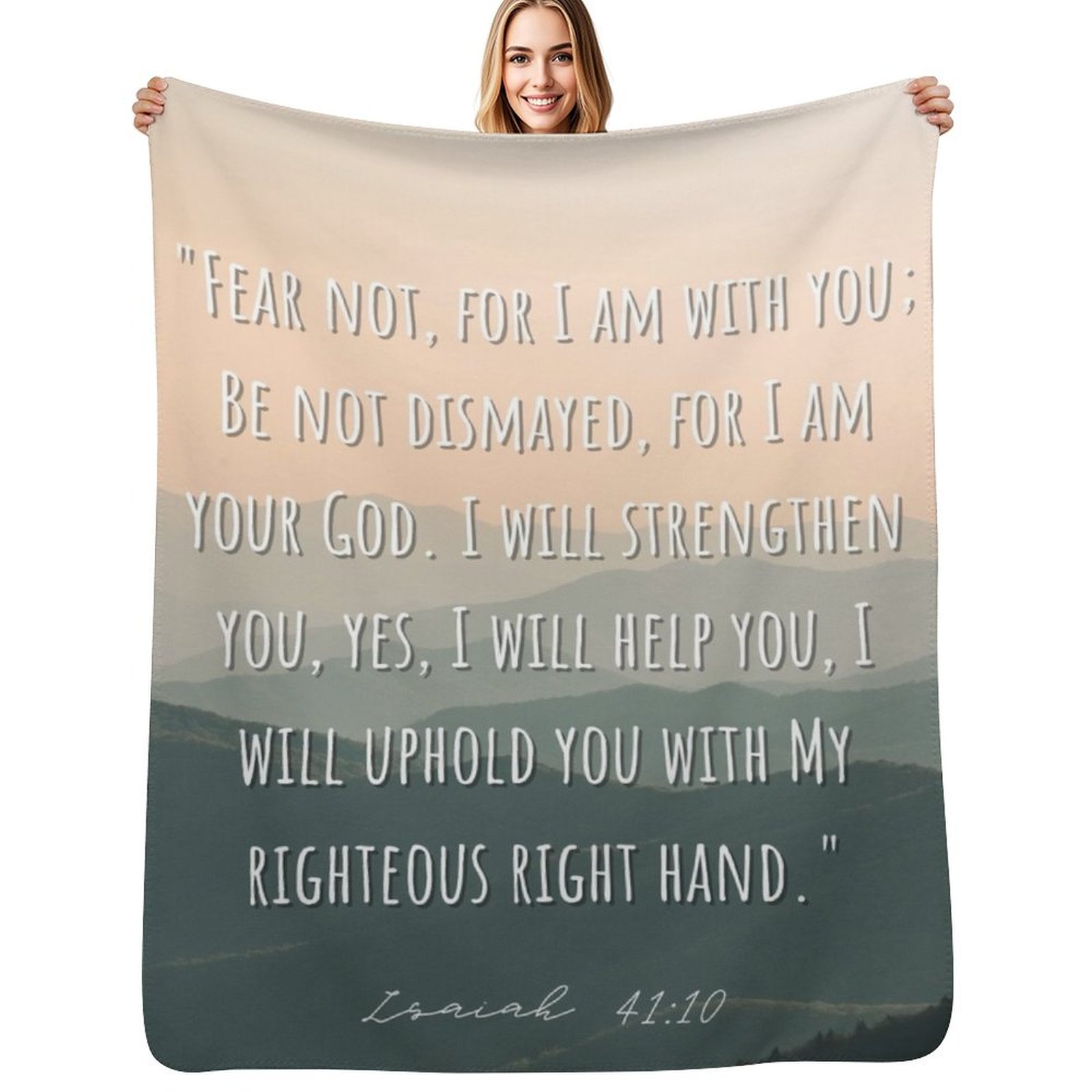 Christian Bible Verse Throw Bl - 3D Printing Verse review and price