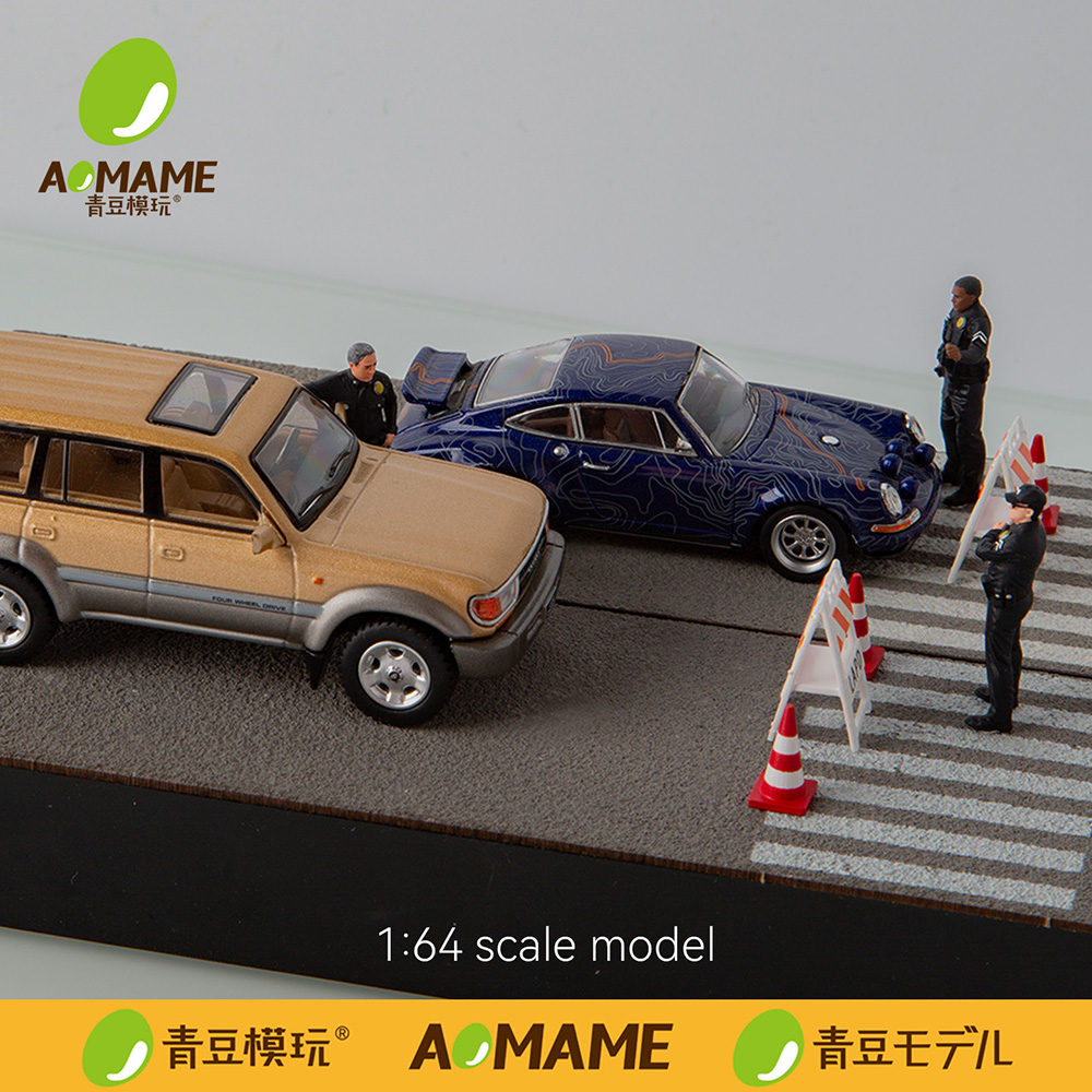 1/64 LAPD Police Set Resin Fig - 3D Printing Diecast Cars review and price