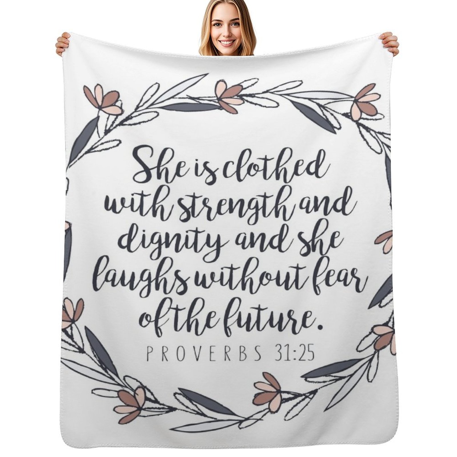 Bible Verse - Proverbs 31:25 T - 3D Printing Verse review and price