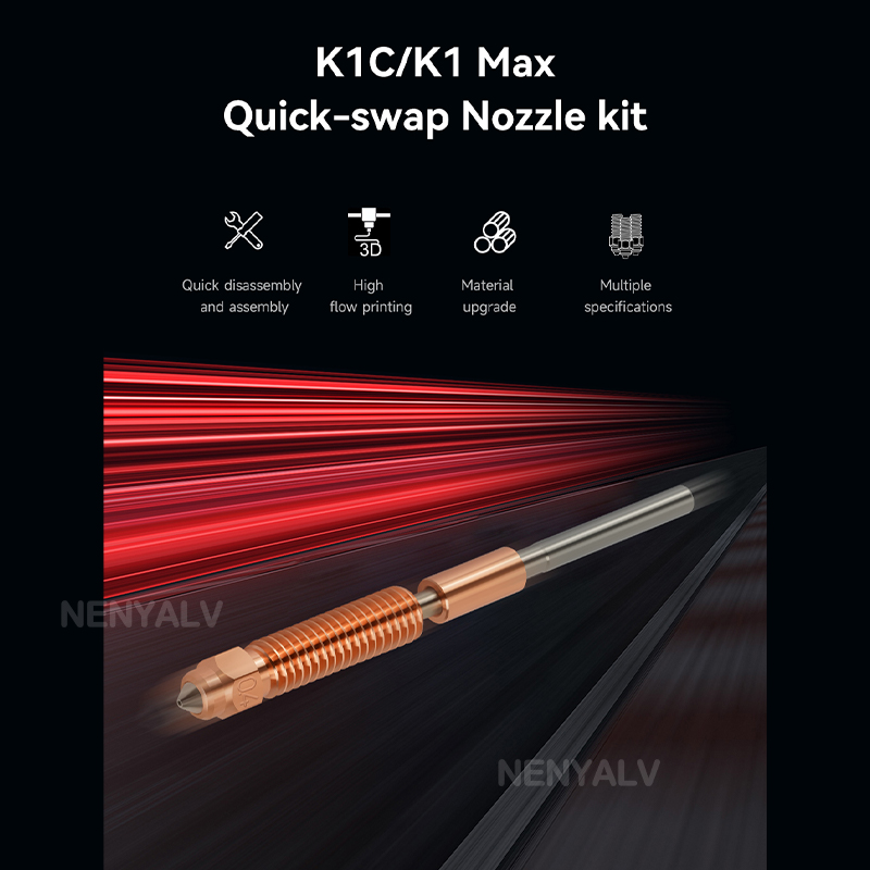 High Flow Upgraded K1C K1 Max/ - Ender 3 Upgrade Kit review and price