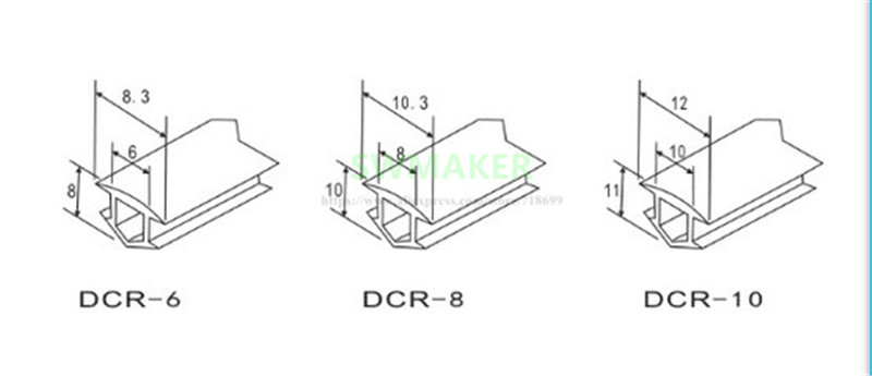 1 Meter 6mm/8mm/10mm Flat Seal - 3D Printing Guide review and price