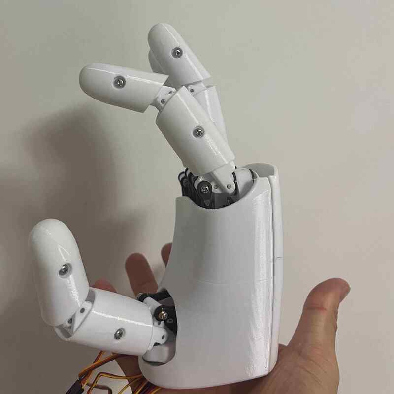 AmazingHand 8 DOF Robot Hand 3 - 3D Printing Robot review and price