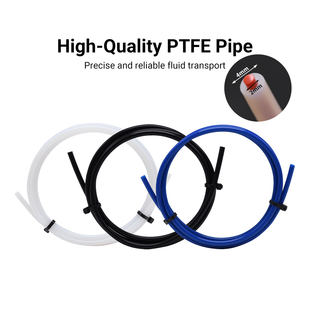 1M PTFE Tube 2x4mm MK8 Hot End - Carbon Fiber Filament review and price