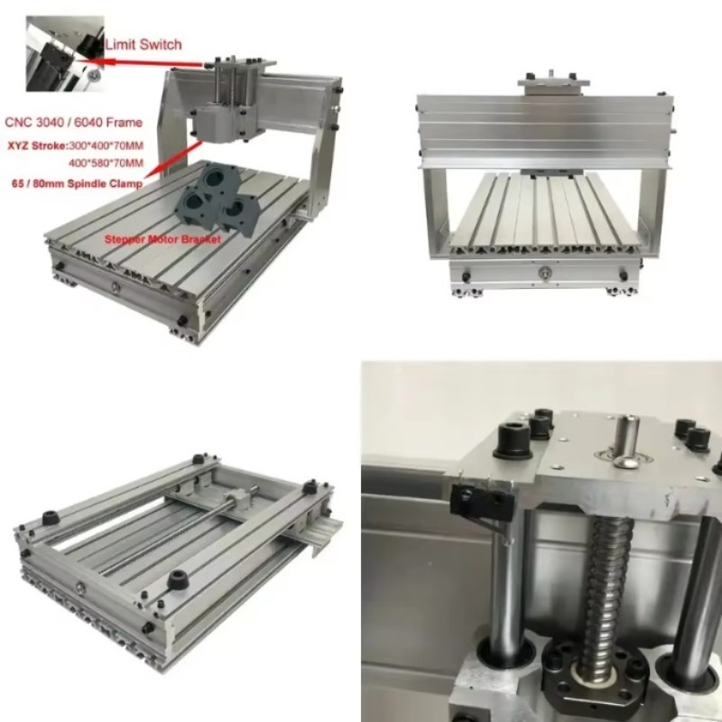 Aluminum CNC 3040 6040 Frame K - Stepper Motor review and price