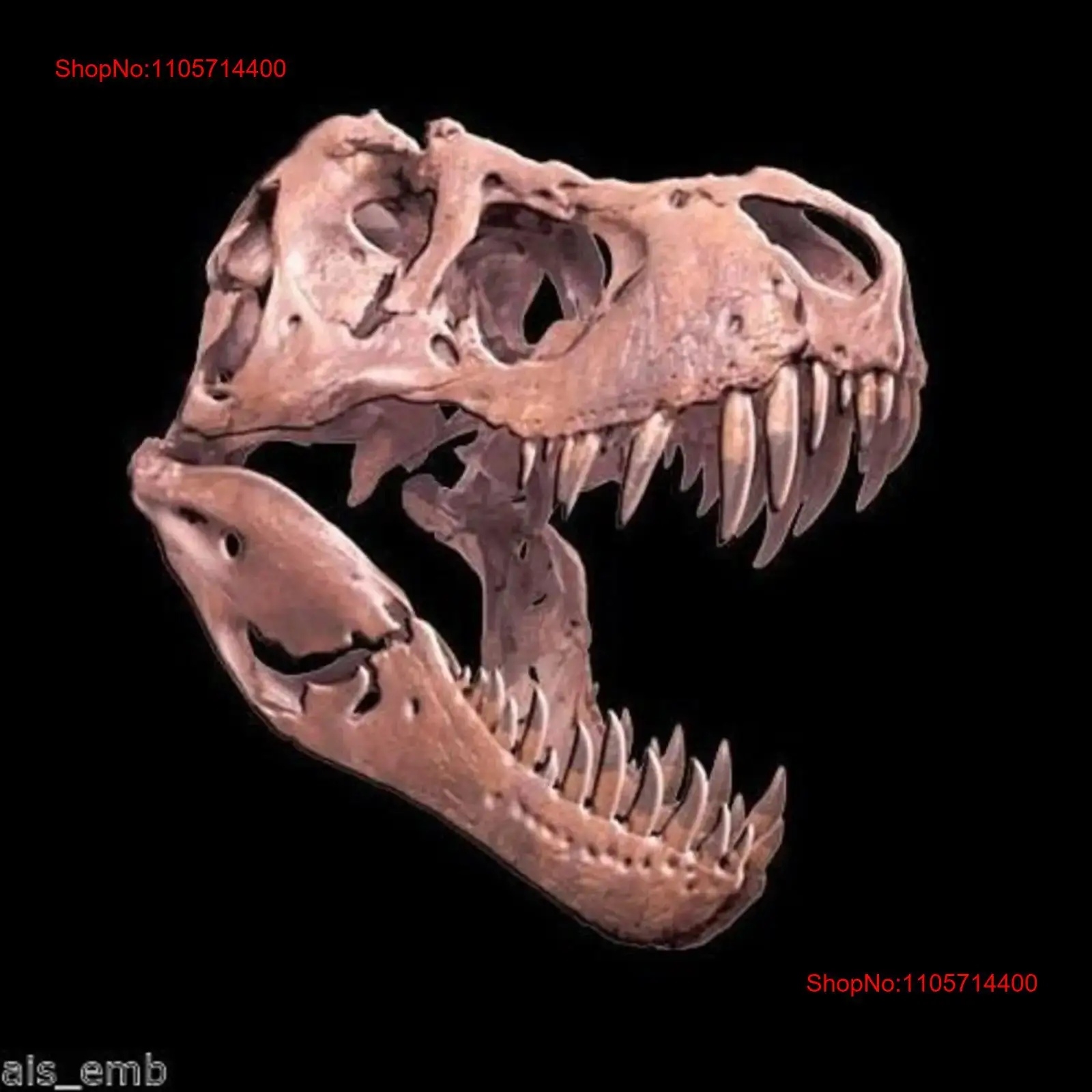 T Rex Dinosaur Shirt Skull 3D  - 3D Printing Requests review and price
