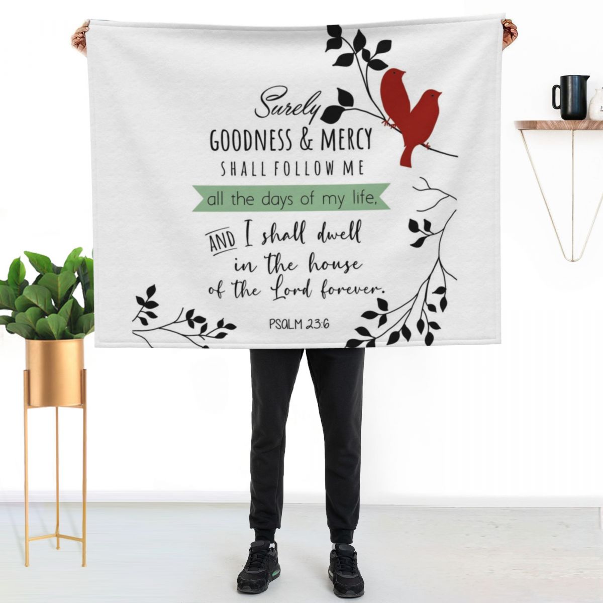 Bible Verses Throw Blanket Ele - 3D Printing Verse review and price