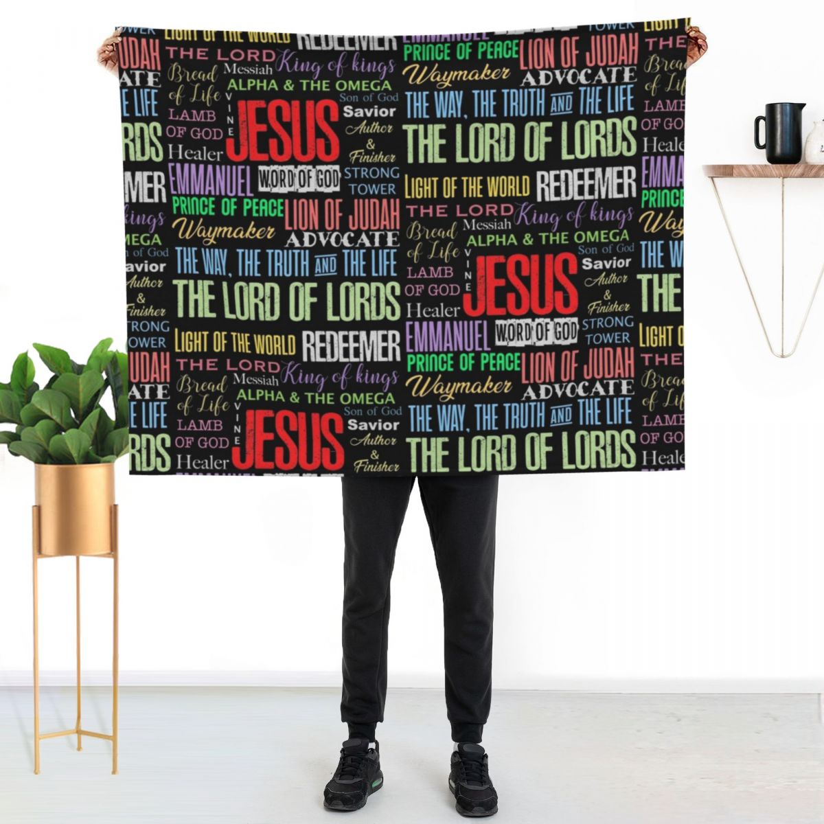 Names of God Lord Jesus Christ - 3D Printing Verse review and price