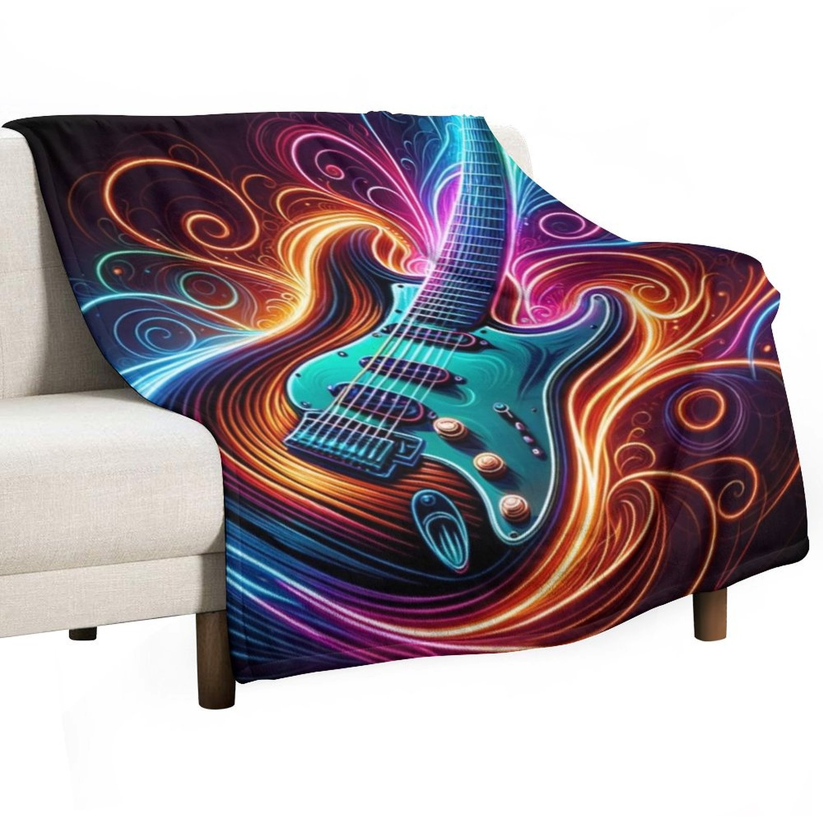 Neon Groove - Electric Guitar  - 3D Printing Guitar review and price