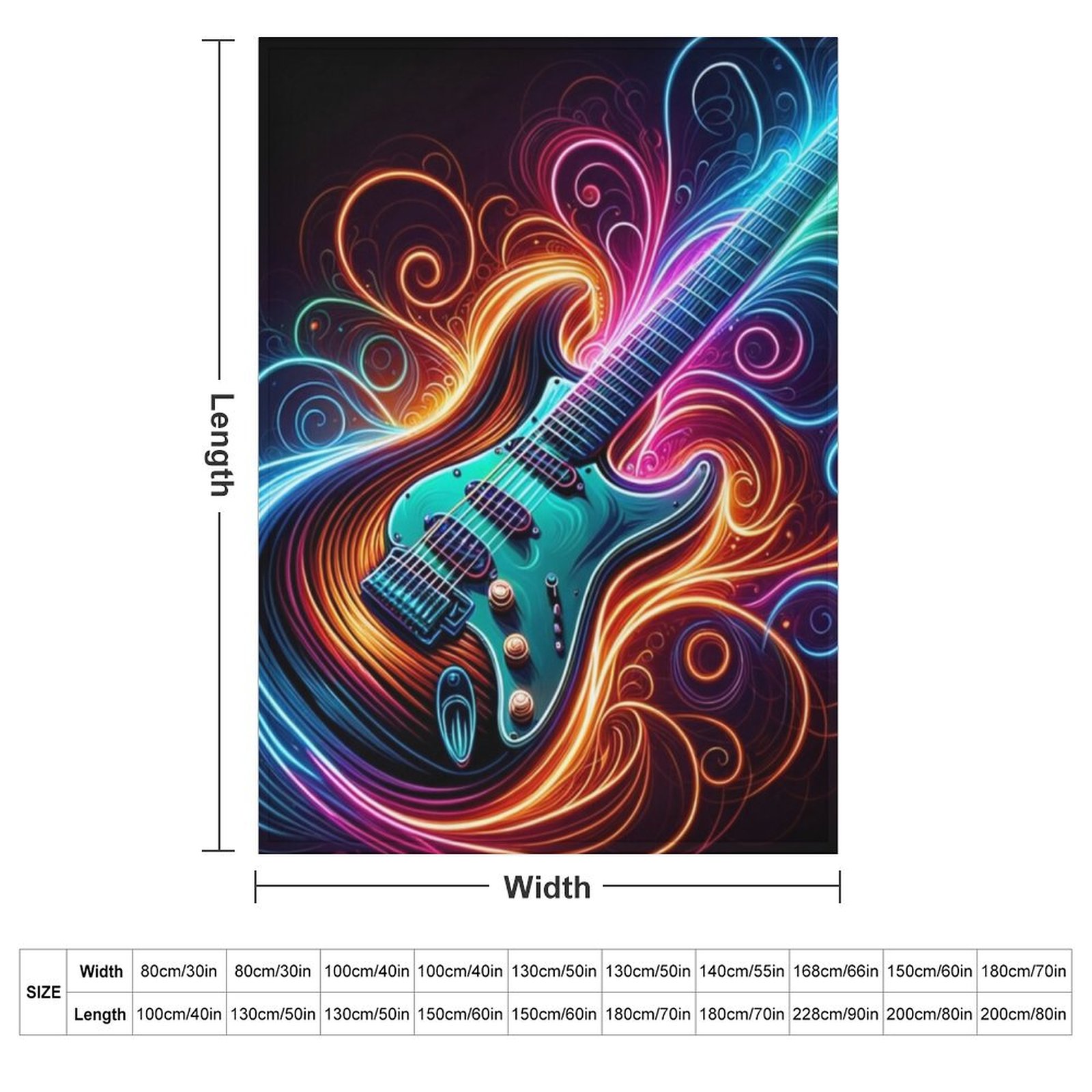 Neon Groove - Electric Guitar  - 3D Printing Guitar review and price